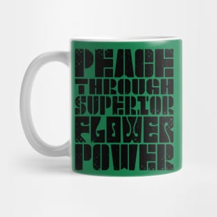 FLOWER POWER (militaristic) Mug